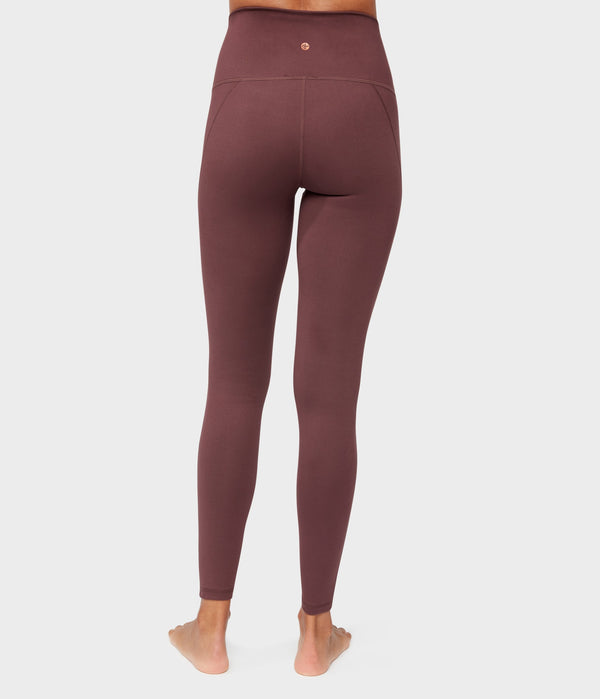 Manduka Apparel - Women's Essential High Line - Dark Chestnut