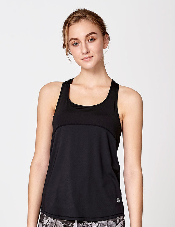 easyoga LA-VEDA Keep Cool Tank - L1 Black