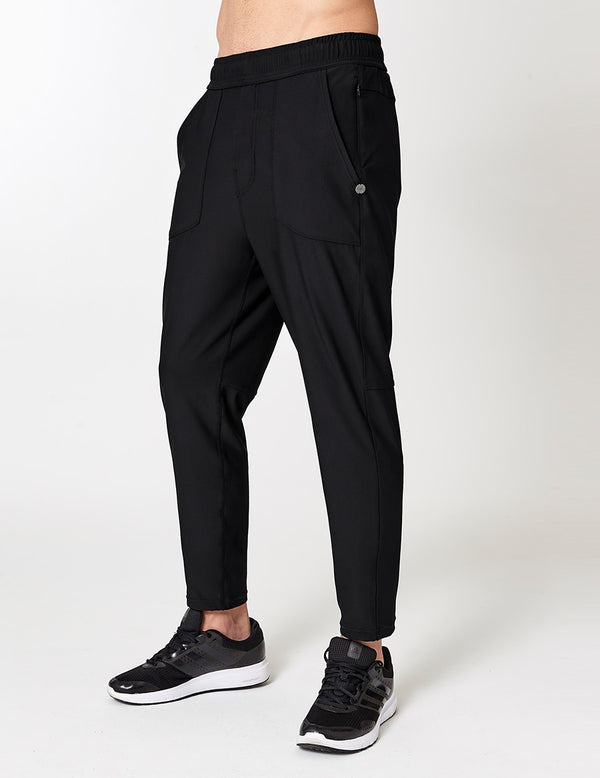 easyoga LA-VEDA Men's Pave The Way Jogging Pants - L1 Black