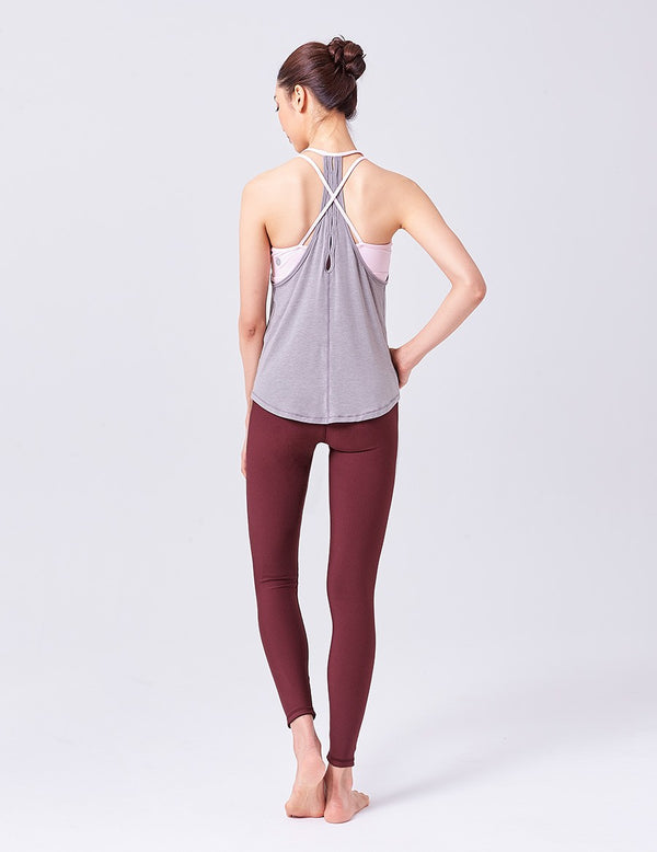 easyoga LA-VEDA UMORFIL Twiggy Core Pants - M4 M-Dary Purple