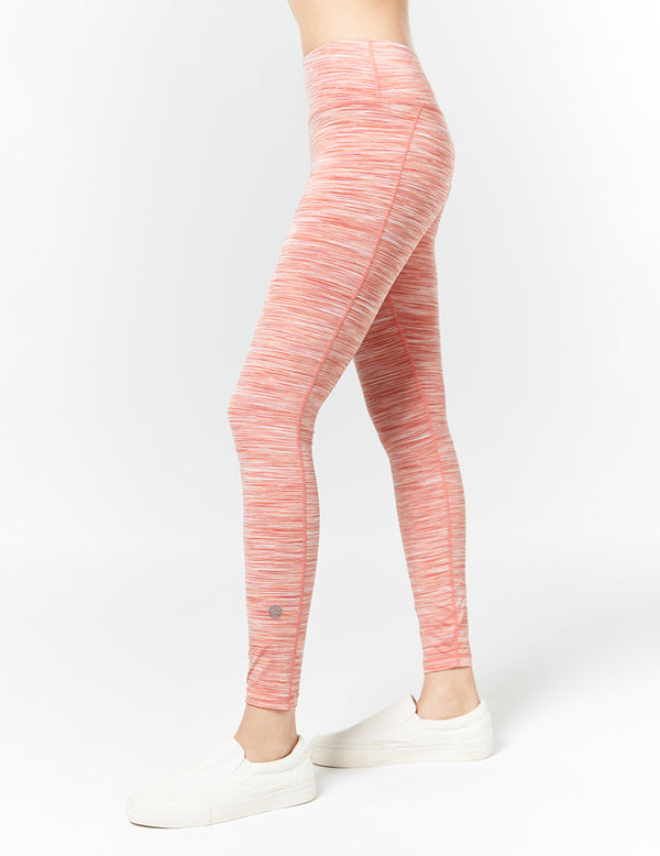 easyoga LA-VEDA Conflux Tights3 - D66 Honeydew Stripe