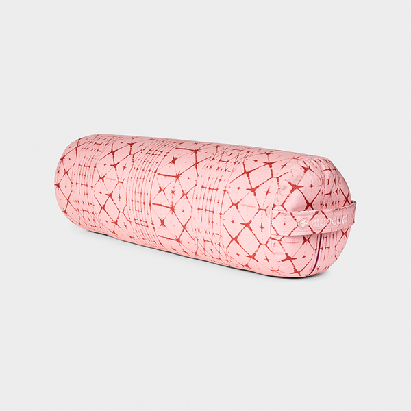 Manduka enlight™ round bolster - Star Dye Coral