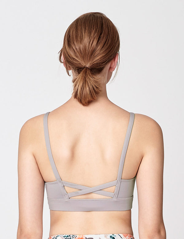 easyoga LESPIRO Neo Bra - X07 Gray/Peach Powder