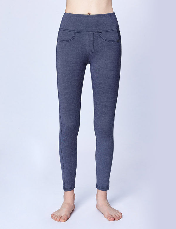 easyoga LA-VEDA Up-to-the-Minute Denim Tight - J05 Jeans Blue