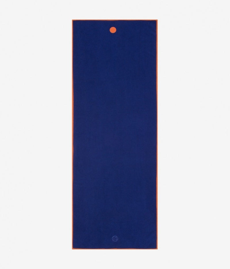 Yogitoes® yoga towel - Chakra Blue