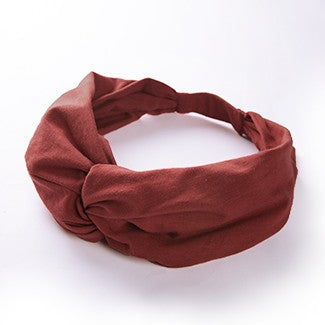 easyoga LA-VEDA Mori Retro Head Band - R20 Burgundy