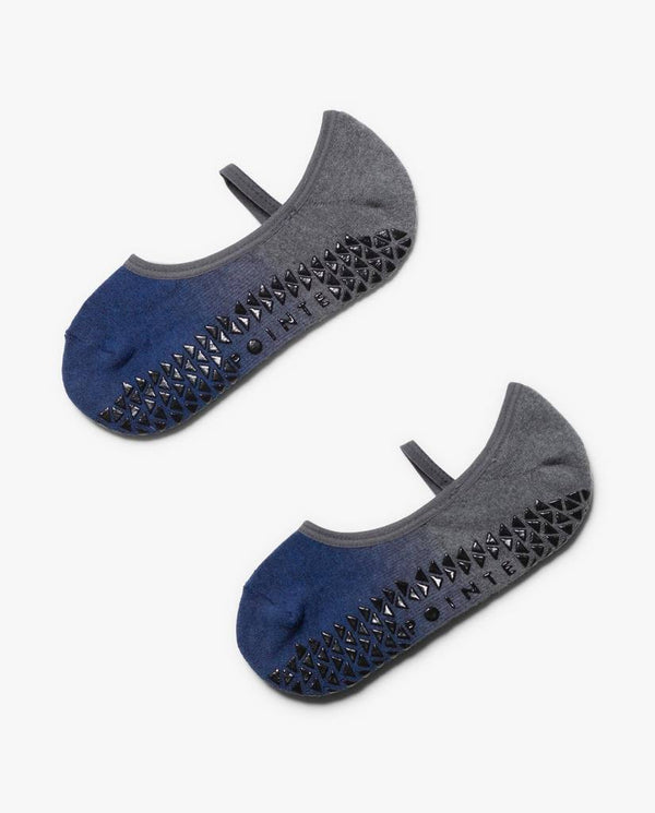 Pointe Studio Piper Dance Sock - Charcoal Indigo