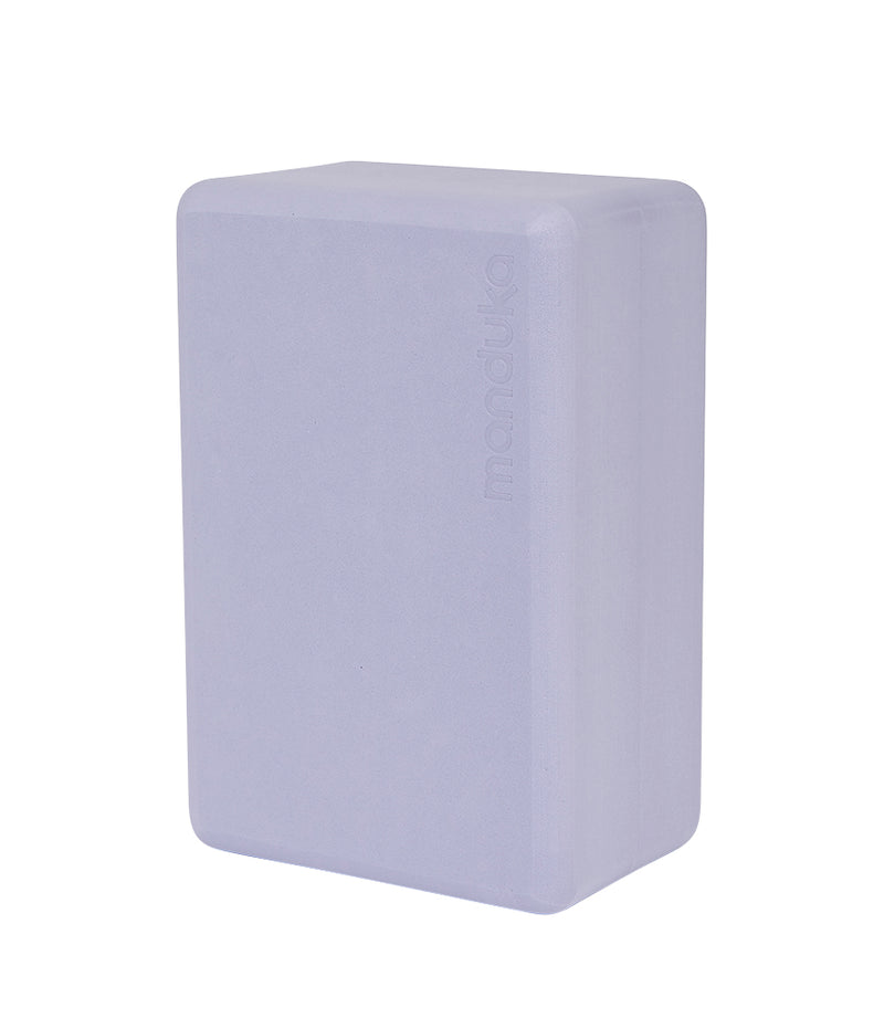 Manduka Recycled Foam Yoga Block - Lavender